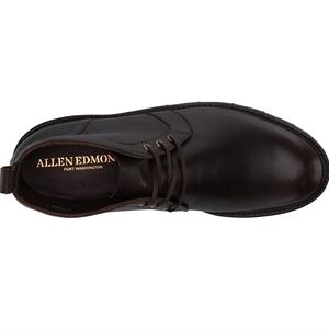 ALLEN Edmonds black Leather Men's Alpine Chukka Boot ankle shoes